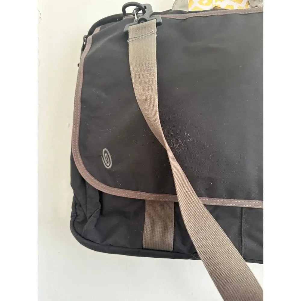 Timbuk2 Black Padded Adjustable Strap Laptop Bag